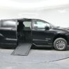 Black Toyota Sienna with BraunAbility Side Entry Automatic In Floor conversion