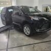 Black Toyota Sienna with BraunAbility Side Entry Automatic Fold Out conversion