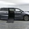 Grey Honda Odyssey with BraunAbility Side Entry Automatic In Floor conversion