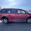 Red Toyota Sienna with Vantage Mobility Side Entry Manual In Floor conversion