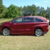 Red Toyota Sienna with BraunAbility Side Entry Automatic Fold Out conversion