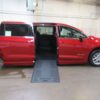 Red Chrysler Pacifica with BraunAbility Side Entry Automatic Fold Out conversion