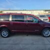 Red Dodge Grand Caravan with BraunAbility Rear Entry Manual Fold Out conversion