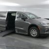 Grey Chrysler Pacifica with BraunAbility Side Entry Automatic Fold Out conversion