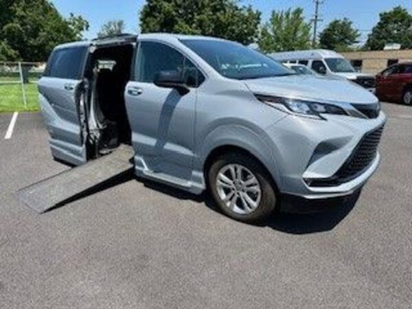 Grey Toyota Sienna with Vantage Mobility Side Entry Automatic In Floor conversion