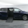 Blue Toyota Sienna with BraunAbility Side Entry Automatic In Floor conversion