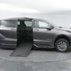 Grey Toyota Sienna with BraunAbility Side Entry Automatic In Floor conversion