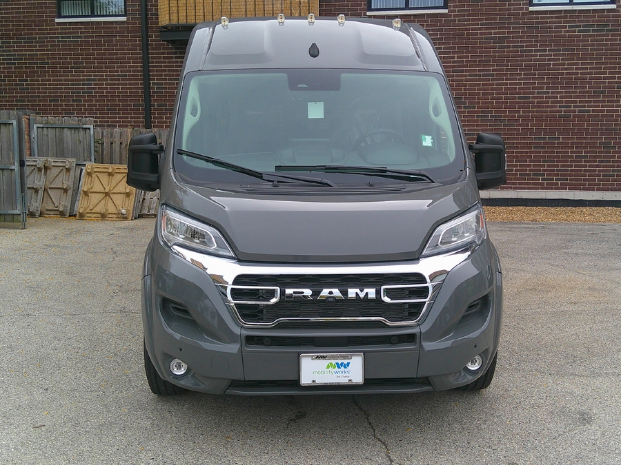 Grey Ram ProMaster with Tempest Side Entry Automatic Fold Out conversion
