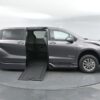 Grey Toyota Sienna with BraunAbility Side Entry Automatic In Floor conversion