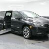 Black Honda Odyssey with BraunAbility Side Entry Automatic In Floor conversion