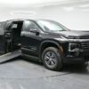 Black Chevrolet Traverse with BraunAbility Side Entry Automatic In Floor conversion