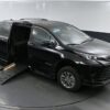 Black Toyota Sienna with BraunAbility Side Entry Automatic Fold Out conversion
