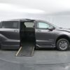 Grey Toyota Sienna with BraunAbility Side Entry Automatic In Floor conversion