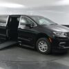 Black Chrysler Pacifica with BraunAbility Side Entry Automatic Fold Out conversion