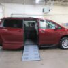 Red Toyota Sienna with Vantage Mobility Side Entry Automatic Fold Out conversion