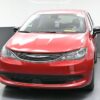 Red Chrysler Voyager with BraunAbility Rear Entry Manual Fold Out conversion