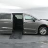 Grey Chrysler Pacifica with BraunAbility Side Entry Automatic Fold Out conversion