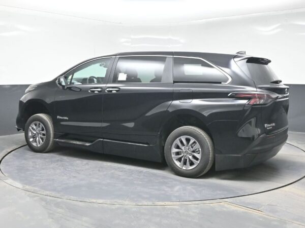 Black Toyota Sienna with BraunAbility Side Entry Automatic In Floor conversion