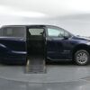 Blue Toyota Sienna with BraunAbility Side Entry Automatic Fold Out conversion