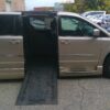 Brown Chrysler Town and Country with BraunAbility Side Entry Automatic In Floor conversion