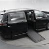 Black Toyota Sienna with BraunAbility Side Entry Automatic In Floor conversion