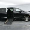 Black Chrysler Pacifica with BraunAbility Side Entry Automatic Fold Out conversion