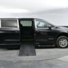 Black Chrysler Pacifica with BraunAbility Side Entry Automatic Fold Out conversion