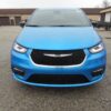 Blue Chrysler Pacifica with Driverge Side Entry Automatic Fold Out conversion