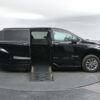 Black Toyota Sienna with BraunAbility Side Entry Automatic Fold Out conversion