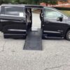 Black Chrysler Pacifica with Driverge Side Entry Automatic Fold Out conversion