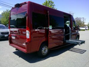 Red Ram ProMaster with Other Side Entry Automatic Fold Out conversion