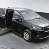 Black Chrysler Pacifica with BraunAbility Side Entry Automatic In Floor conversion