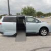 Blue Toyota Sienna with Vantage Mobility Side Entry Automatic In Floor conversion
