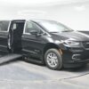 Black Chrysler Pacifica with BraunAbility Side Entry Automatic Fold Out conversion