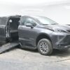 Grey Toyota Sienna with BraunAbility Side Entry Automatic Fold Out conversion