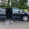 Black Chrysler Pacifica with BraunAbility Side Entry Automatic Fold Out conversion