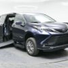 Blue Toyota Sienna with BraunAbility Side Entry Automatic In Floor conversion