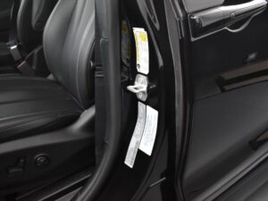 Black Chrysler Pacifica with BraunAbility Side Entry Automatic Fold Out conversion