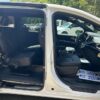 White Chrysler Voyager with BraunAbility Rear Entry Manual Fold Out conversion