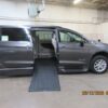 Grey Chrysler Voyager with BraunAbility Side Entry Automatic In Floor conversion