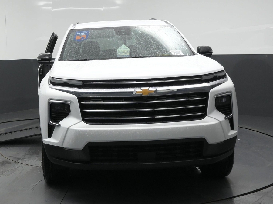 White Chevrolet Traverse with BraunAbility Side Entry Automatic In Floor conversion