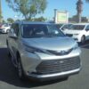 Silver Toyota Sienna with BraunAbility Side Entry Automatic Fold Out conversion
