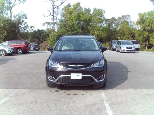 Brown Chrysler Pacifica with Vantage Mobility Side Entry Automatic In Floor conversion