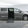 Grey Chrysler Pacifica with BraunAbility Side Entry Automatic In Floor conversion