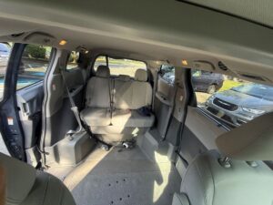 Blue Toyota Sienna with Vantage Mobility Side Entry Automatic In Floor conversion