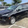 Black Chrysler Pacifica with BraunAbility Side Entry Automatic Fold Out conversion