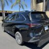 Black Toyota Sienna with Driverge Rear Entry Manual Fold Out conversion