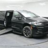 Black Chrysler Pacifica with BraunAbility Side Entry Automatic In Floor conversion