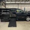 Black Chrysler Pacifica with BraunAbility Side Entry Automatic Fold Out conversion