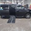 Black Toyota Sienna with Vantage Mobility Side Entry Automatic In Floor conversion